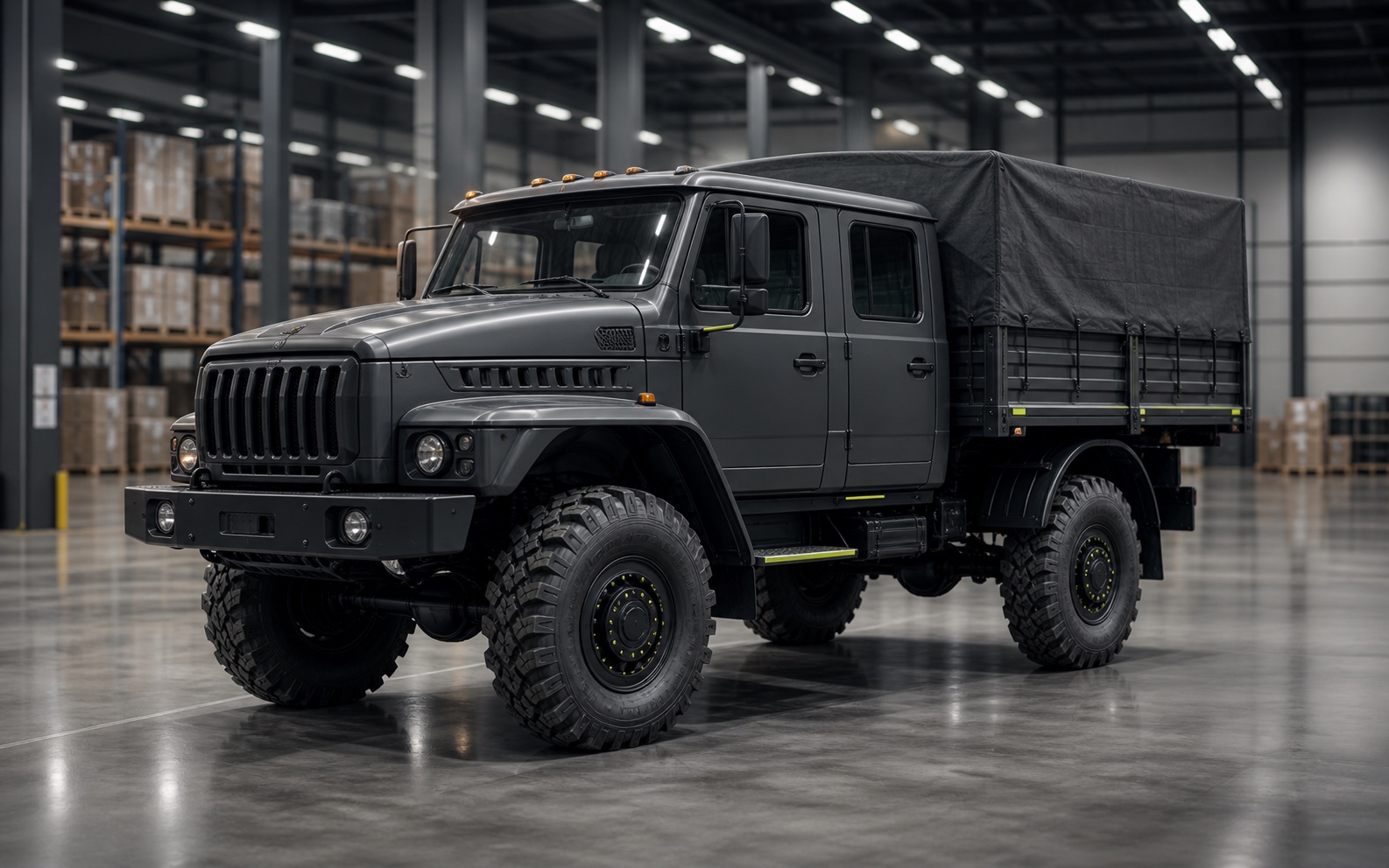 URAL 43206 4×4 CARGO 4×4 compact all-terrain cargo, view 1 of 1