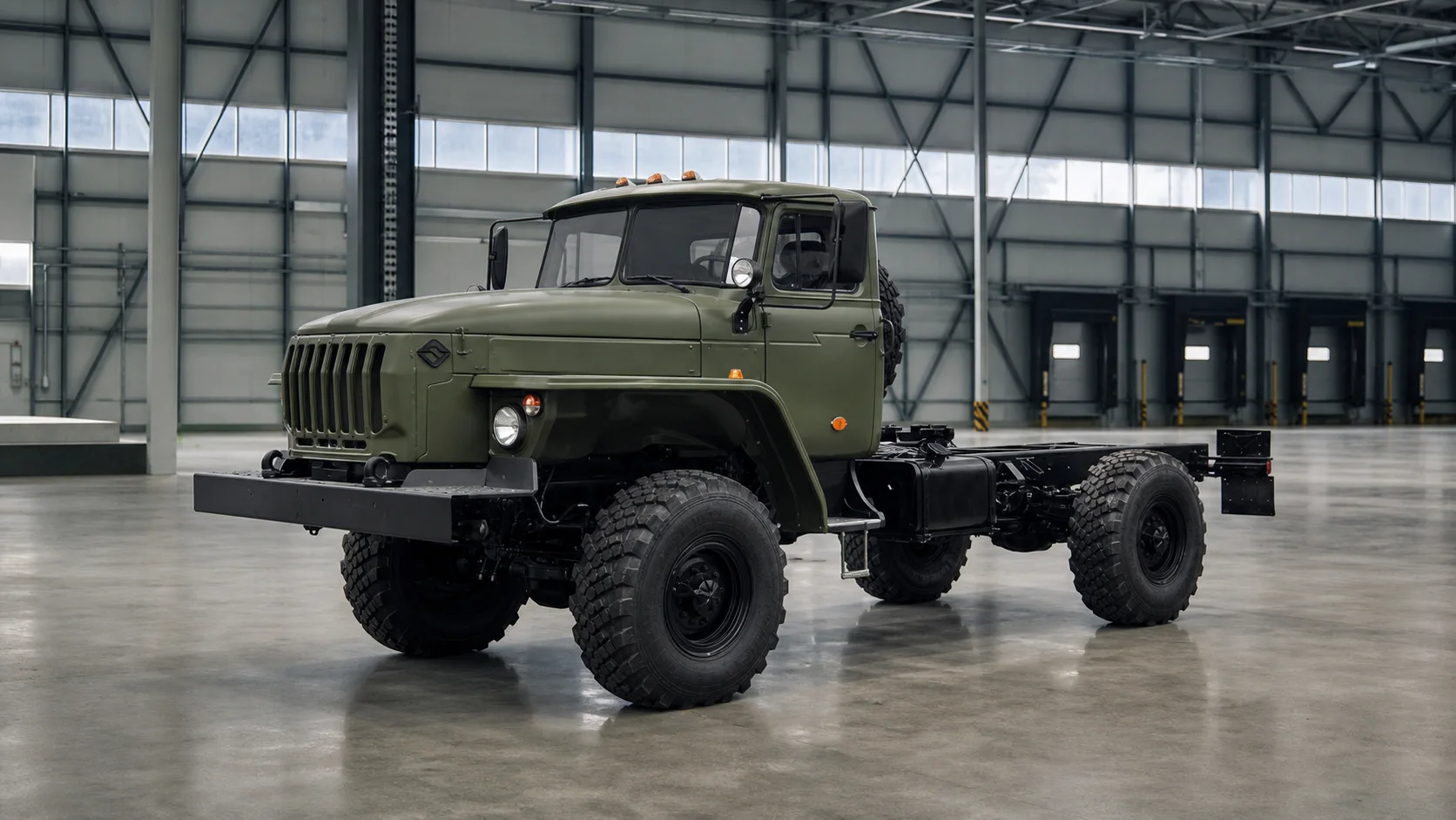 URAL 43206 4×4 CHASSIS 4×4 chassis only, view 1 of 1