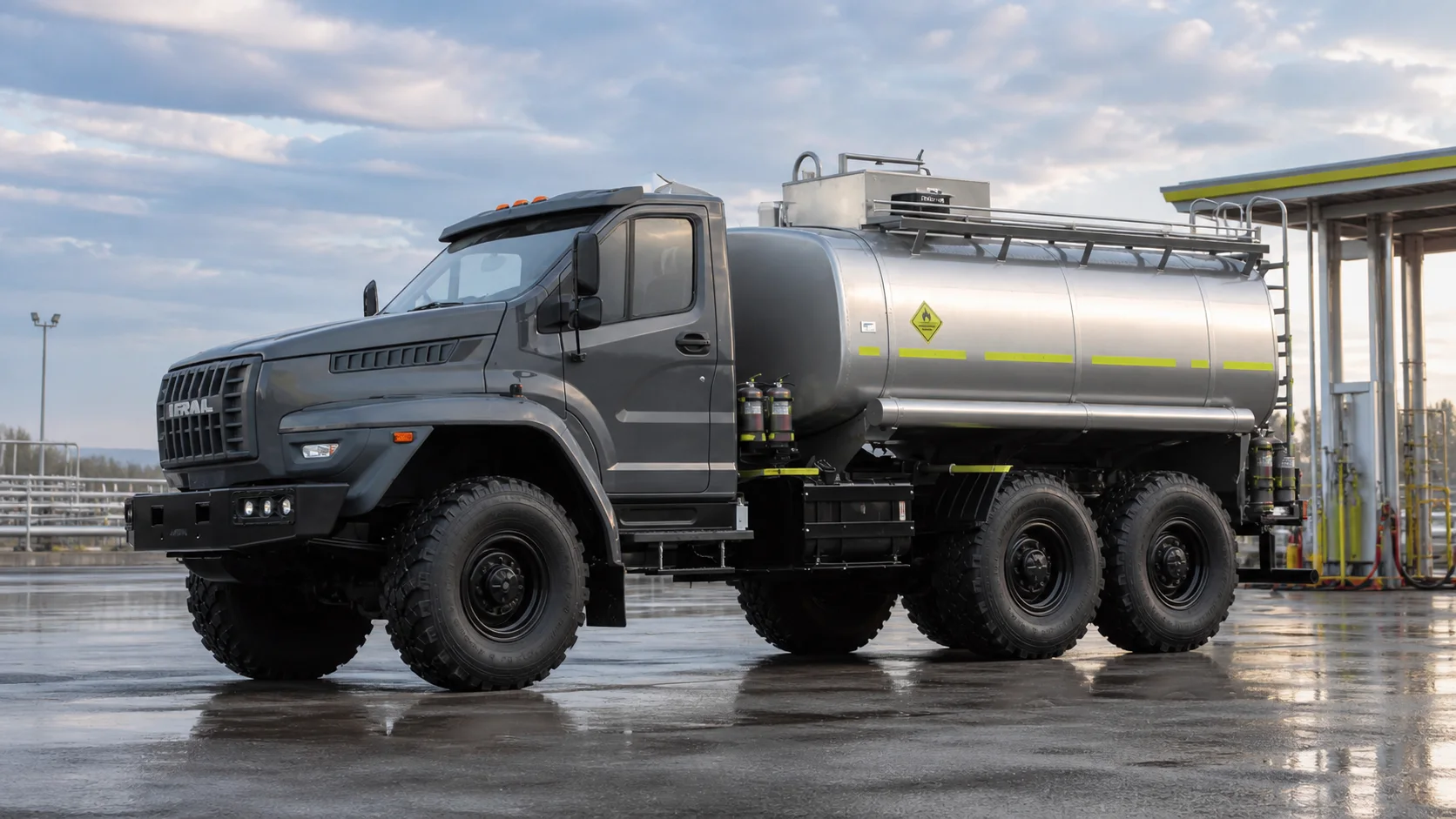 URAL NEXT ATZ-10 fuel logistics truck