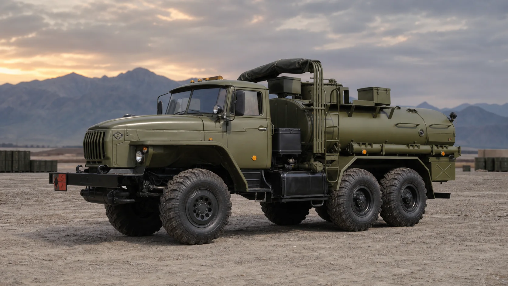 URAL ATZ-7 REFUELLER 6×6 field fuel logistics, view 1 of 1