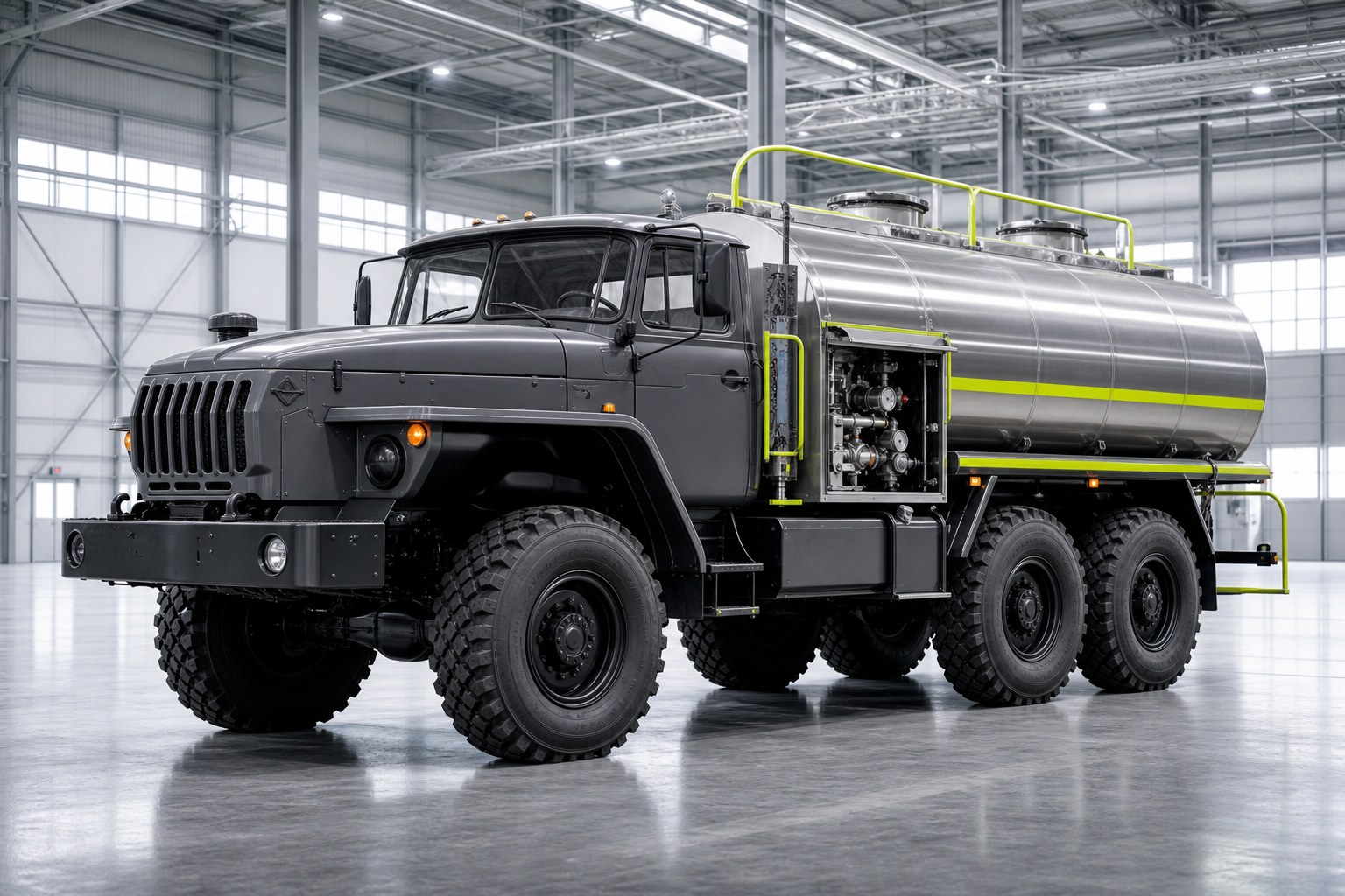 URAL all-terrain water tanker